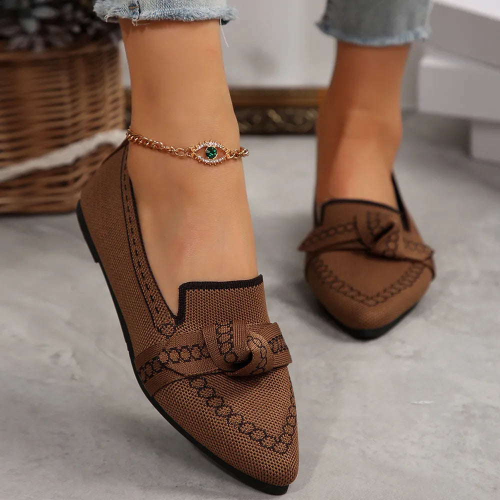 Women’s Bow Detail Flat Shoes