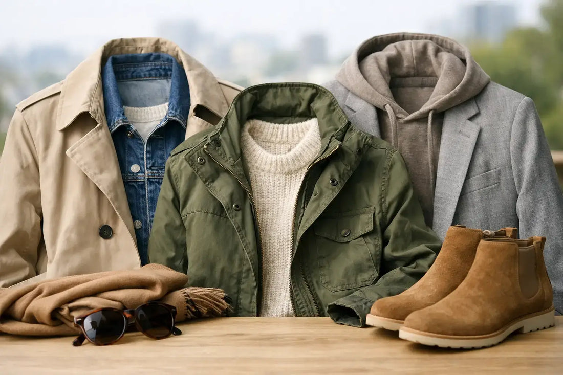 Best Layers for Transitional Weather, Styled