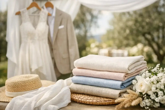 Best Fabrics for Summer Weddings to Wear Now