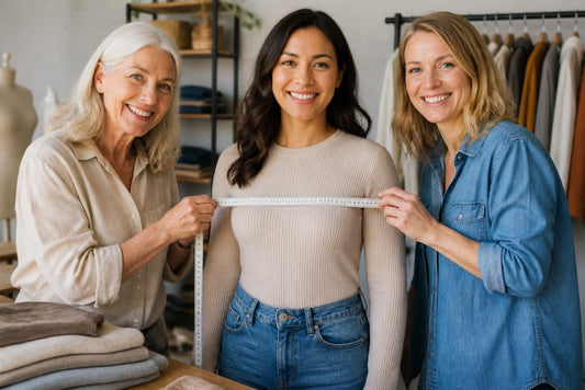 how to measure clothes for online shopping with women measuring fabric for perfect fit