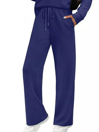 Plus Size Long Sleeve Two-Piece Set