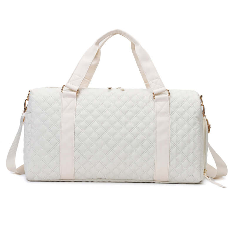 Quilted Travel Weekender Bag