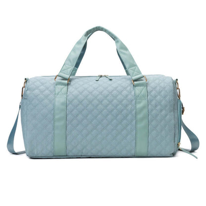 Quilted Travel Weekender Bag