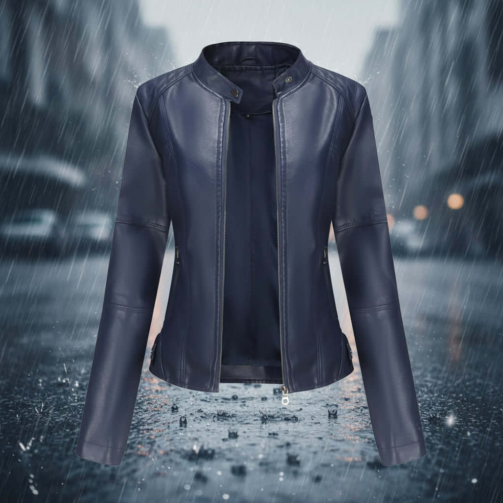 Women's Classic Leather Jacket