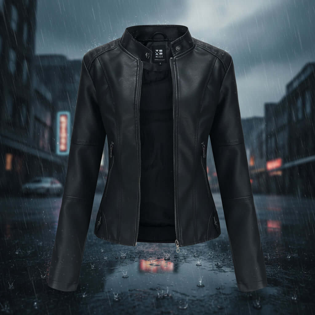Women's Classic Leather Jacket