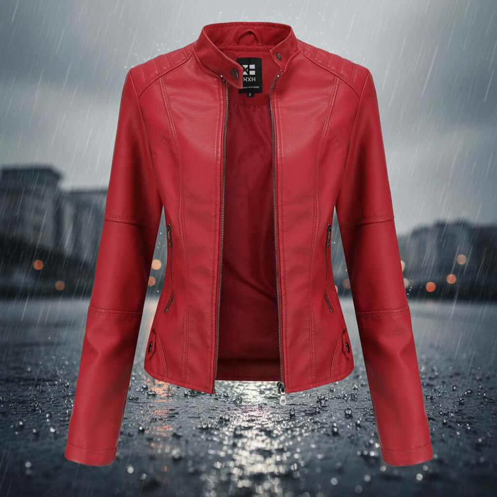 Women's Classic Leather Jacket