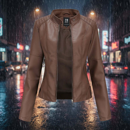 Women's Classic Leather Jacket