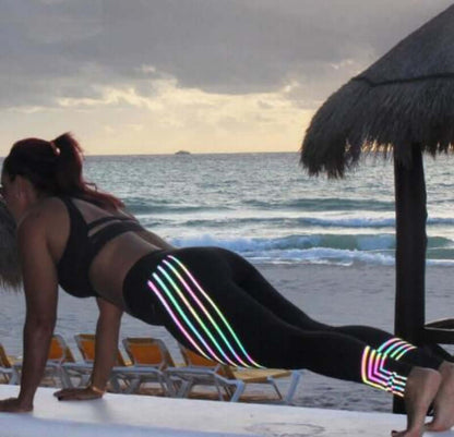 Printed Slim-Fit Workout Leggings