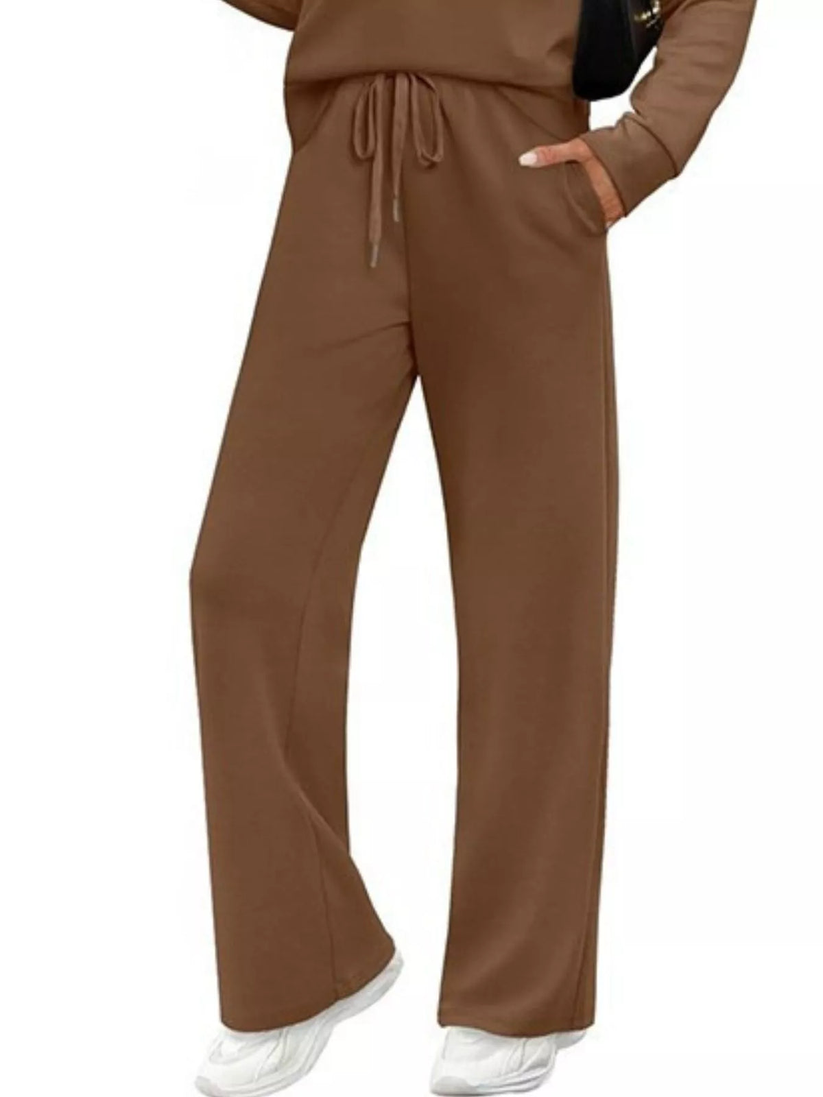 Plus Size Long Sleeve Two-Piece Set