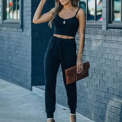 Women’s Ribbed Two-Piece Lounge Set