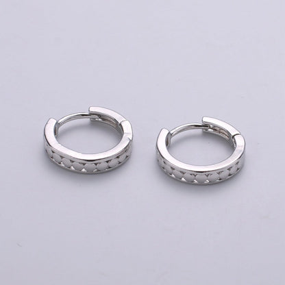 24K Vermeil Gold Huggie Earrings