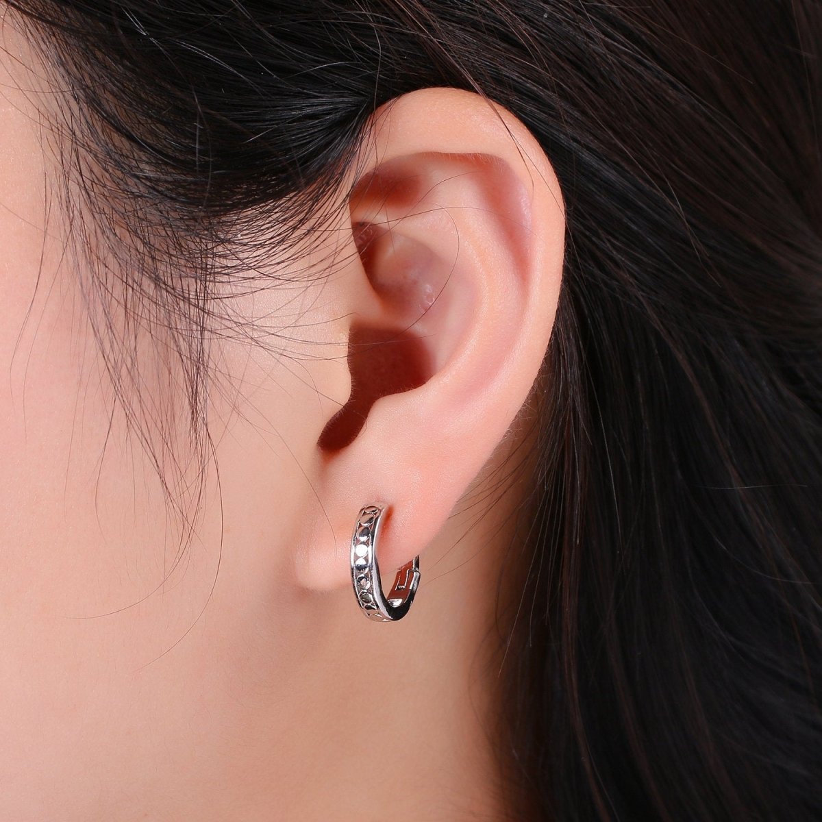 24K Vermeil Gold Huggie Earrings