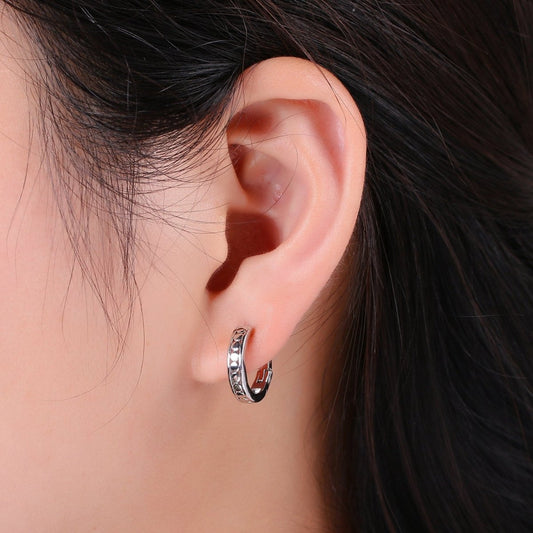 24K Vermeil Gold Huggie Earrings