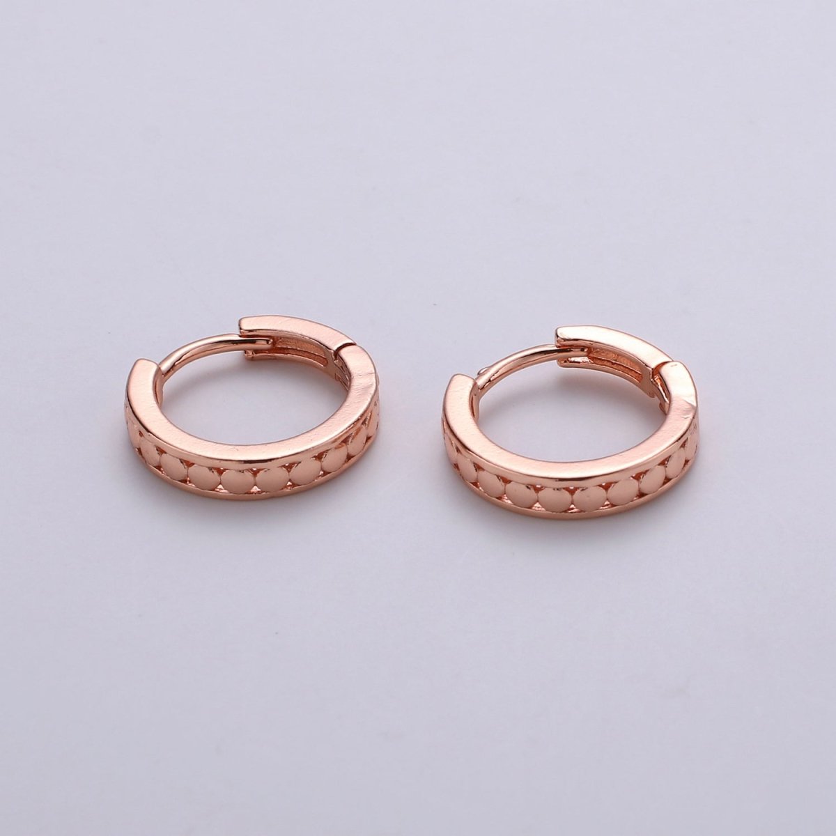 24K Vermeil Gold Huggie Earrings