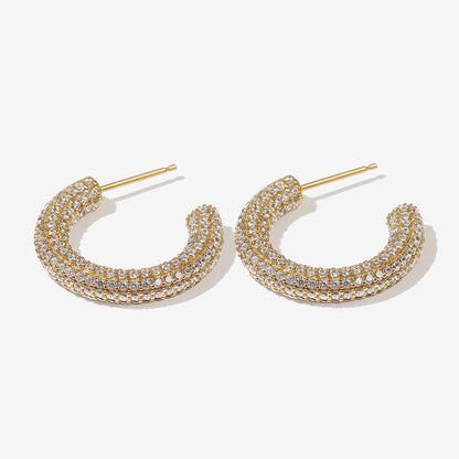 18K Gold Vermeil Earrings