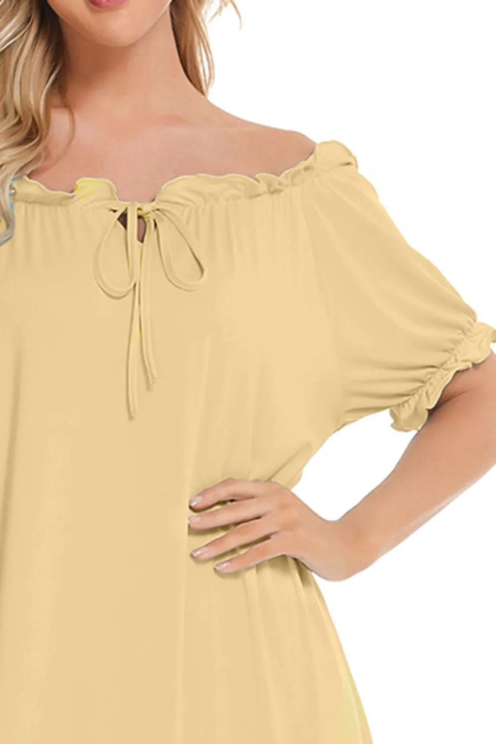 Lace Detail Lounge Dress