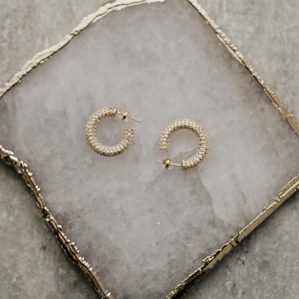 18K Gold Vermeil Earrings