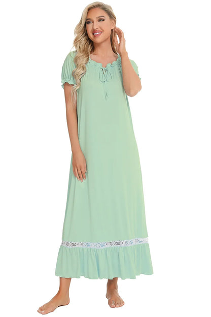 Lace Detail Lounge Dress