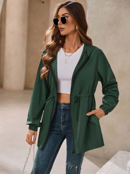 Waterproof Hooded Windbreaker Jacket