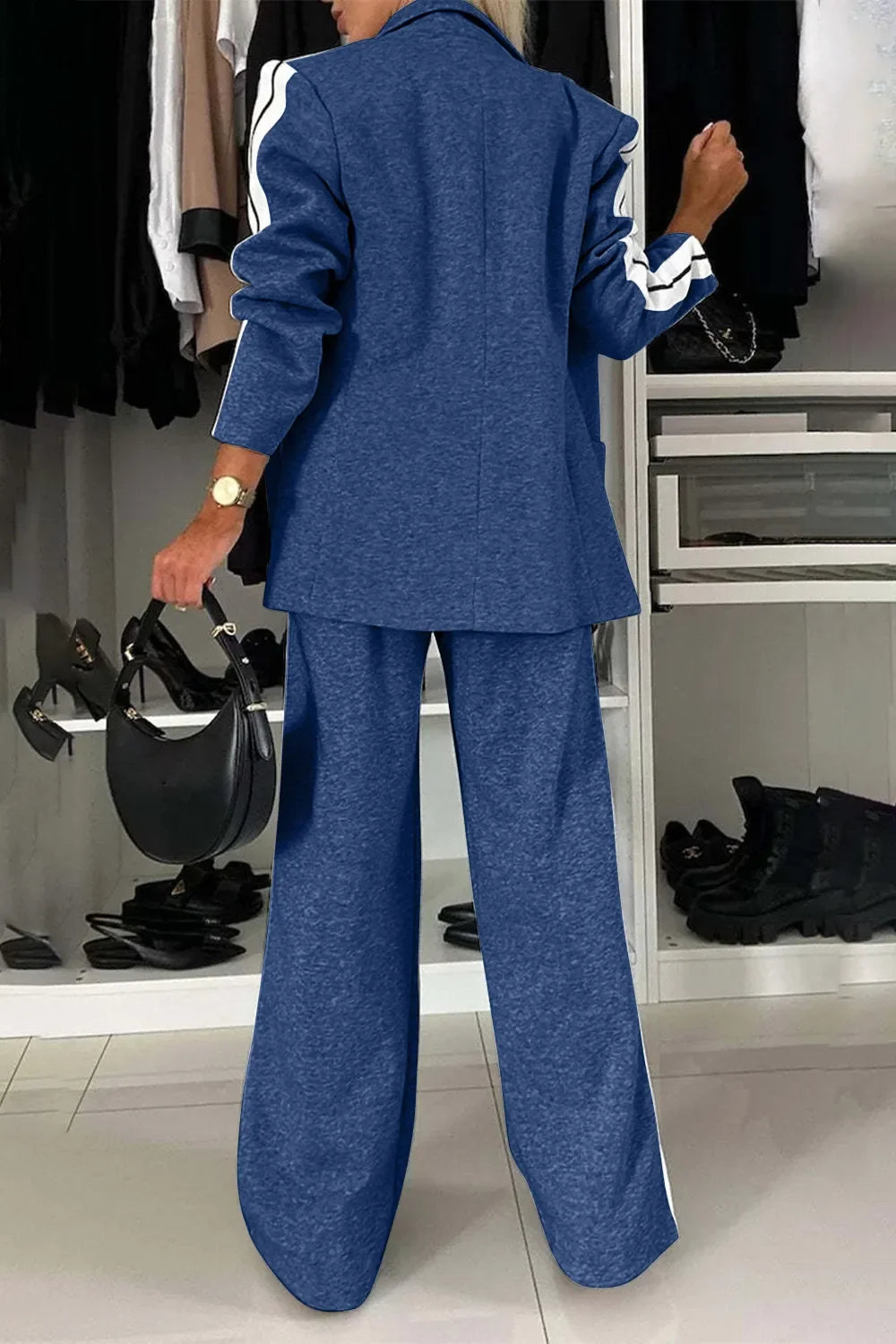 Women’s Buttoned Two-Piece Set