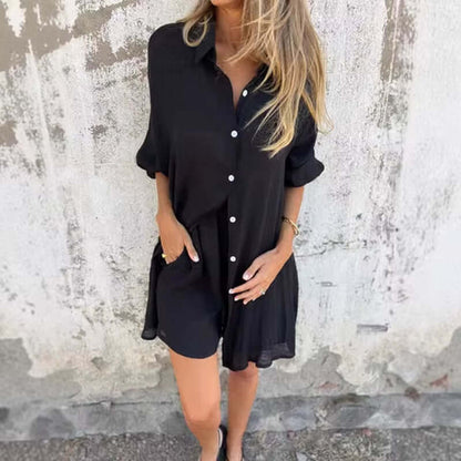 Cotton Linen Two-Piece Set