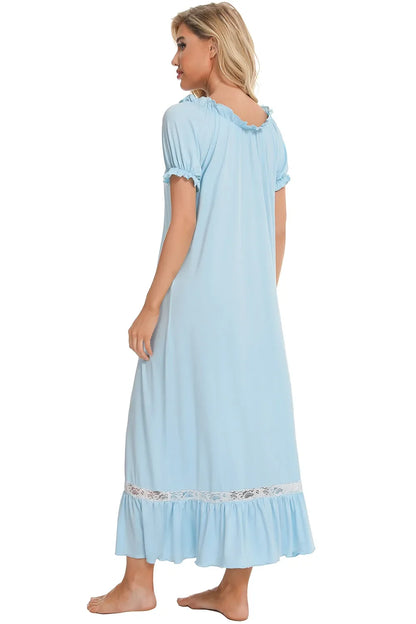 Lace Detail Lounge Dress