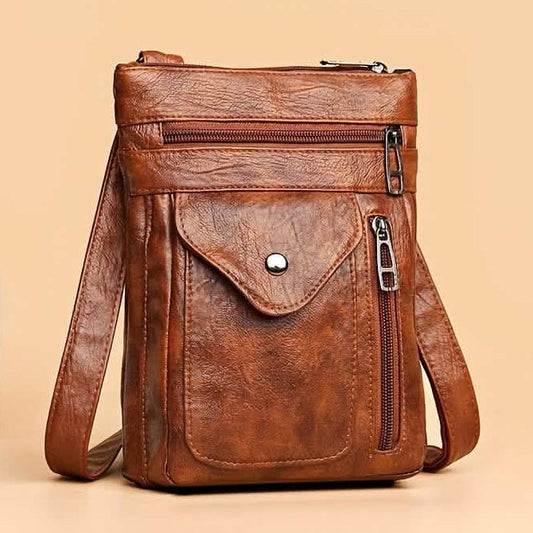 Women’s Vintage PVC Crossbody Bag