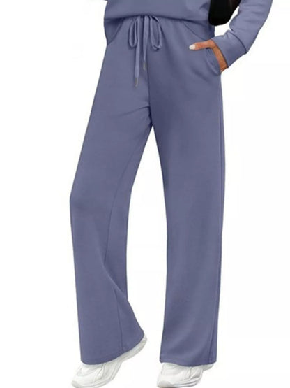 Plus Size Long Sleeve Two-Piece Set