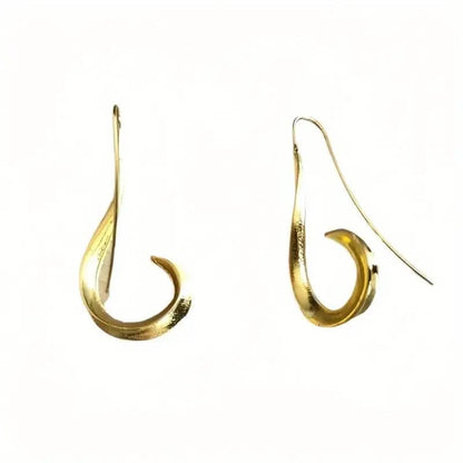 925 Sterling Silver Antique Hook Earrings