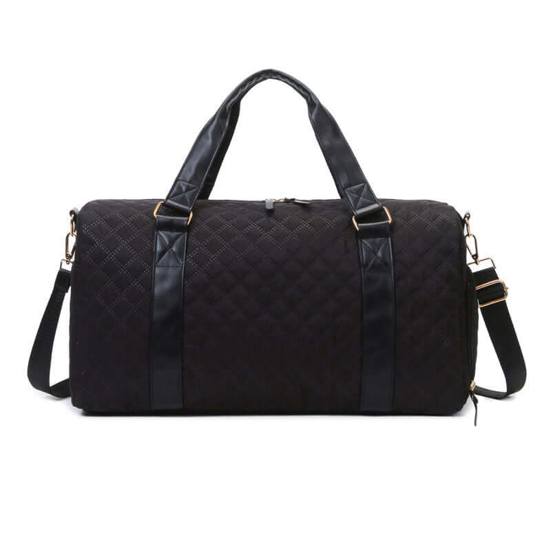 Quilted Travel Weekender Bag