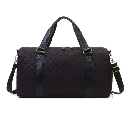 Quilted Travel Weekender Bag