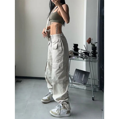 Women’s Vintage Brown Cargo Pants