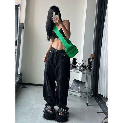 Women’s Vintage Brown Cargo Pants