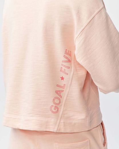 Freasy Garment-Dyed Crewneck Sweatshirt