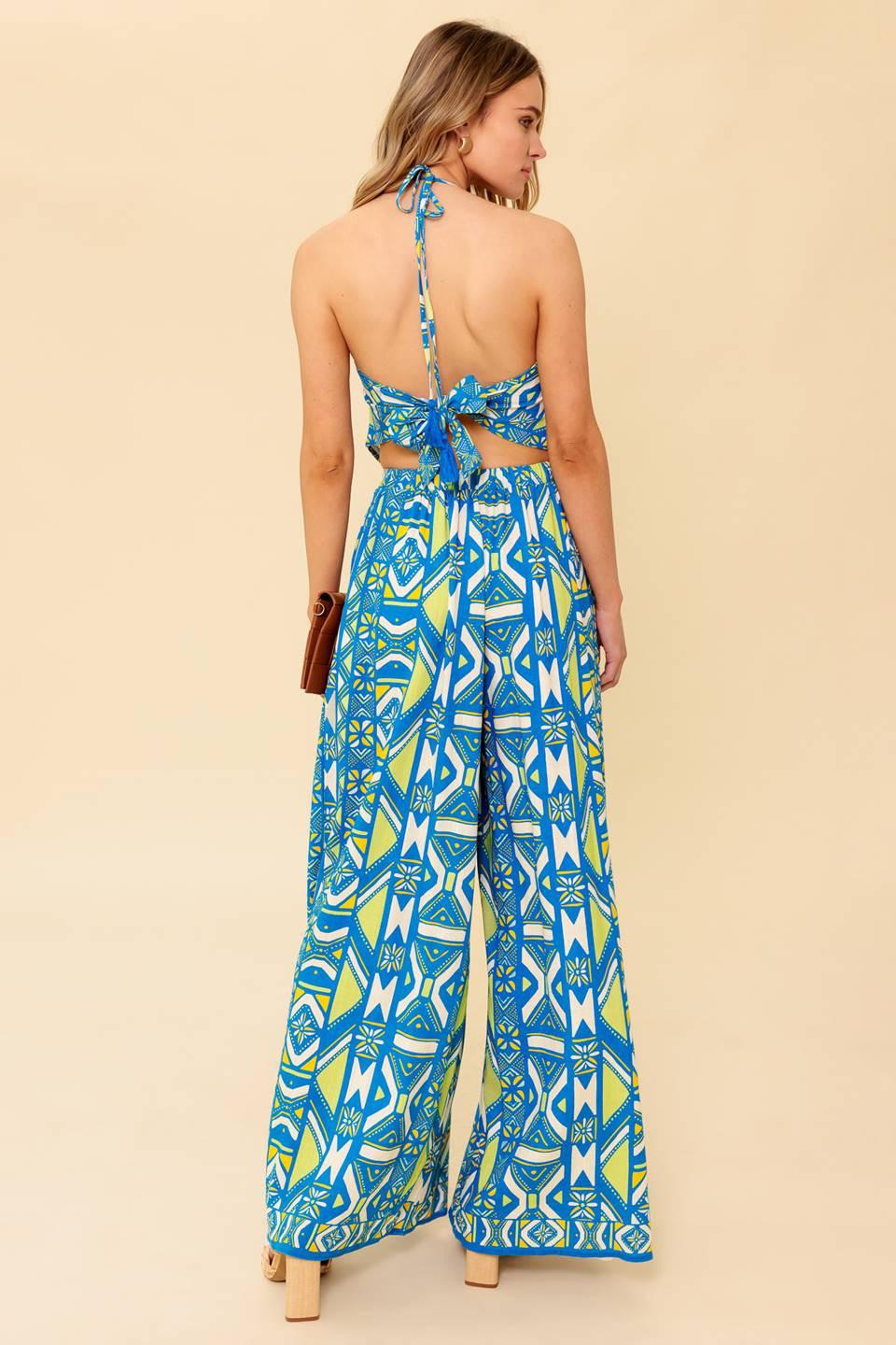 Stun Like Me Navy Woven Set