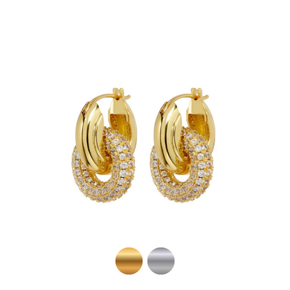 Brooklyn 18K Gold Earrings