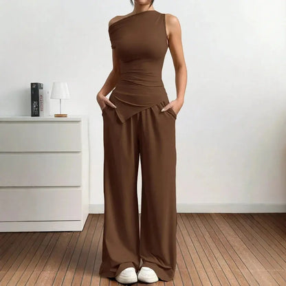 Women’s Asymmetrical Summer Jumpsuit