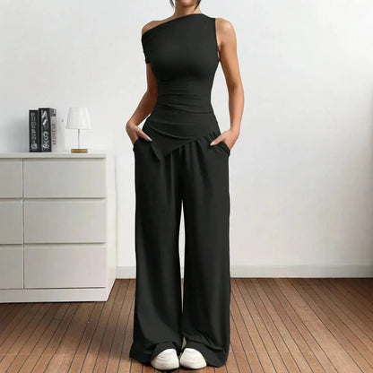 Women’s Asymmetrical Summer Jumpsuit
