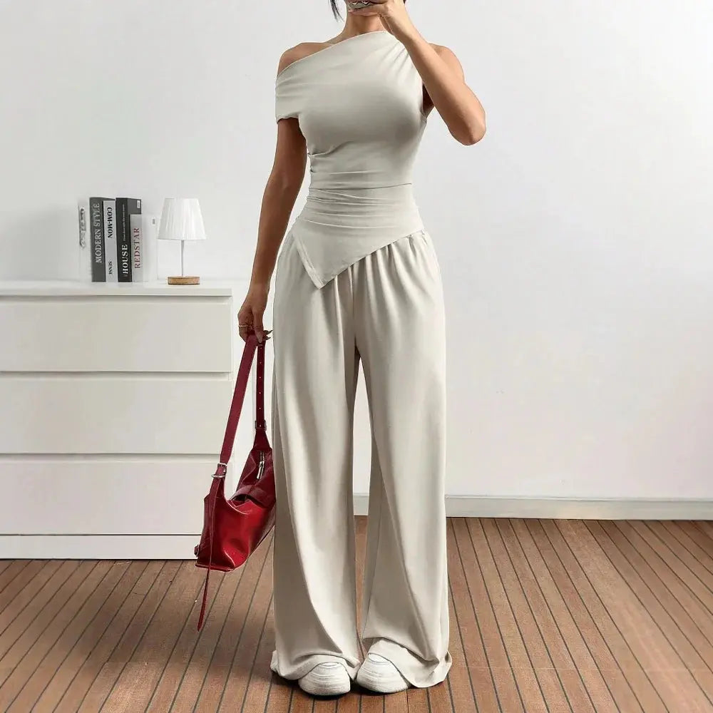Women’s Asymmetrical Summer Jumpsuit