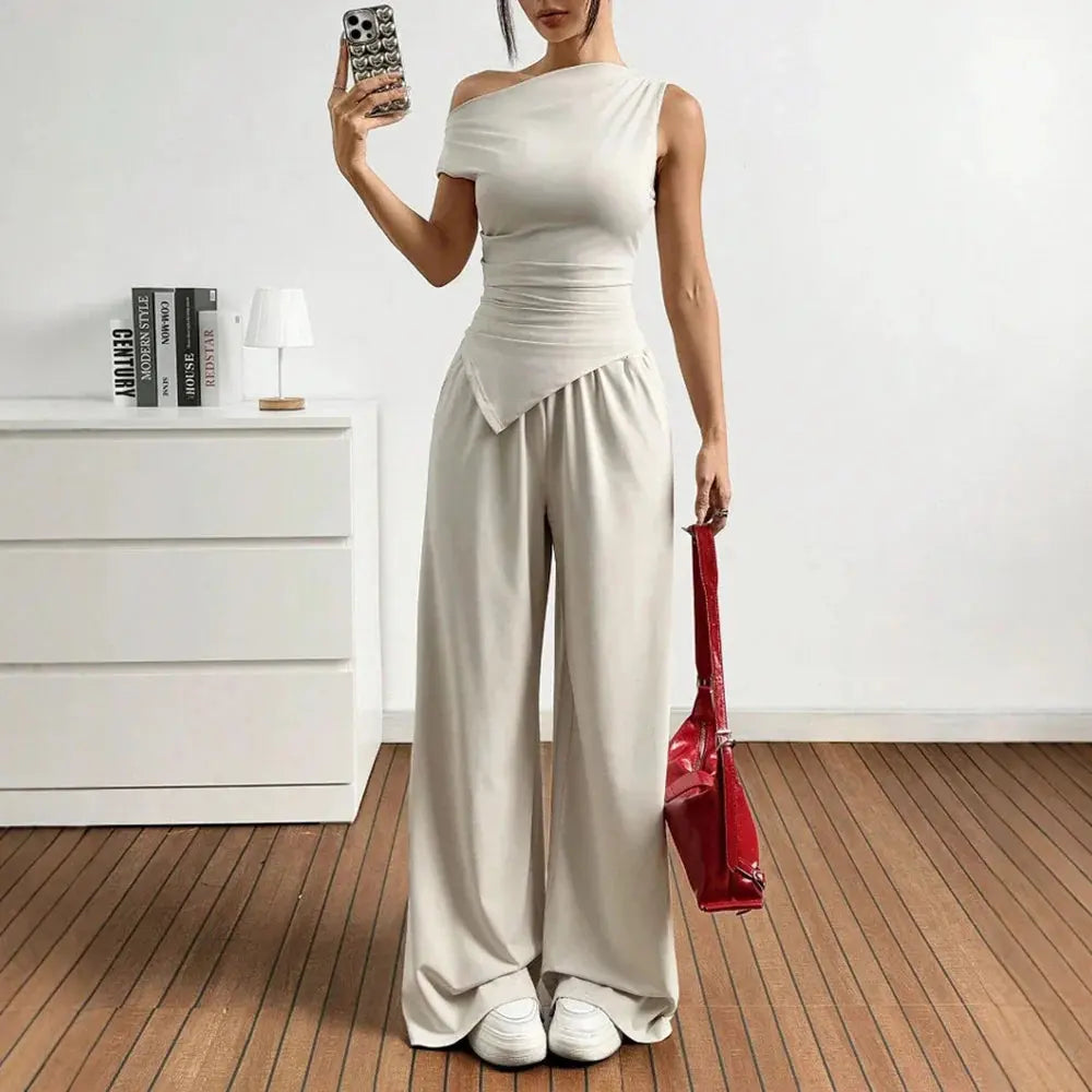 Women’s Asymmetrical Summer Jumpsuit