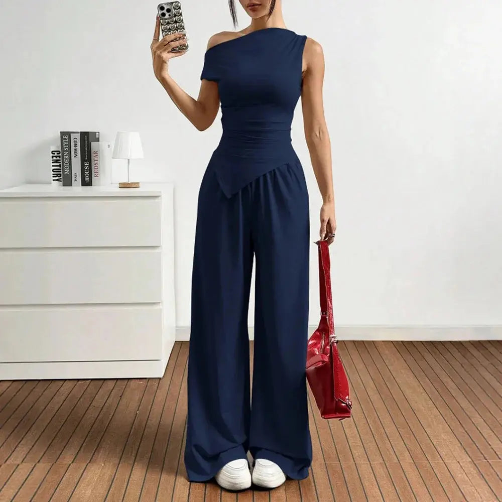 Women’s Asymmetrical Summer Jumpsuit