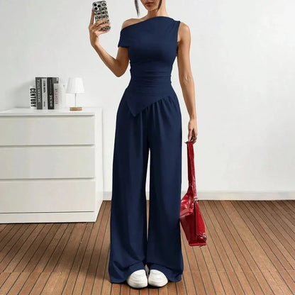 Women’s Asymmetrical Summer Jumpsuit