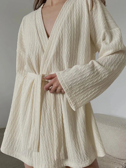 Women’s 3-Piece V-Neck Pajama Set