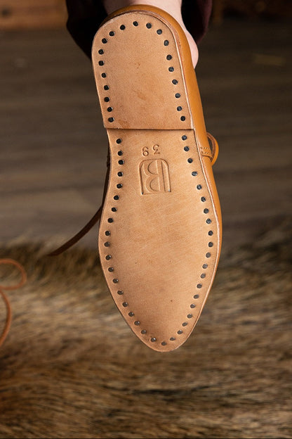 Katelyn Medieval Leather Shoe