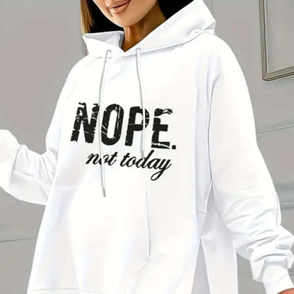 Women’s Letter Print Hoodie & Leggings Set