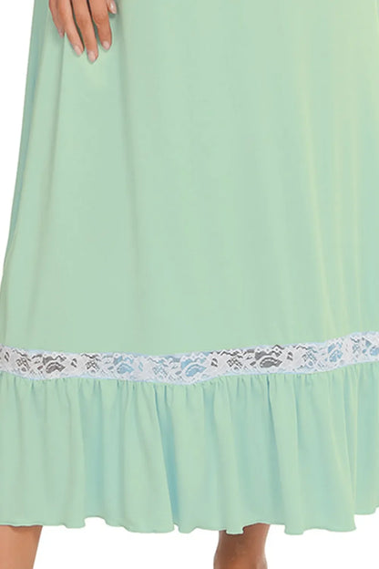 Lace Detail Lounge Dress
