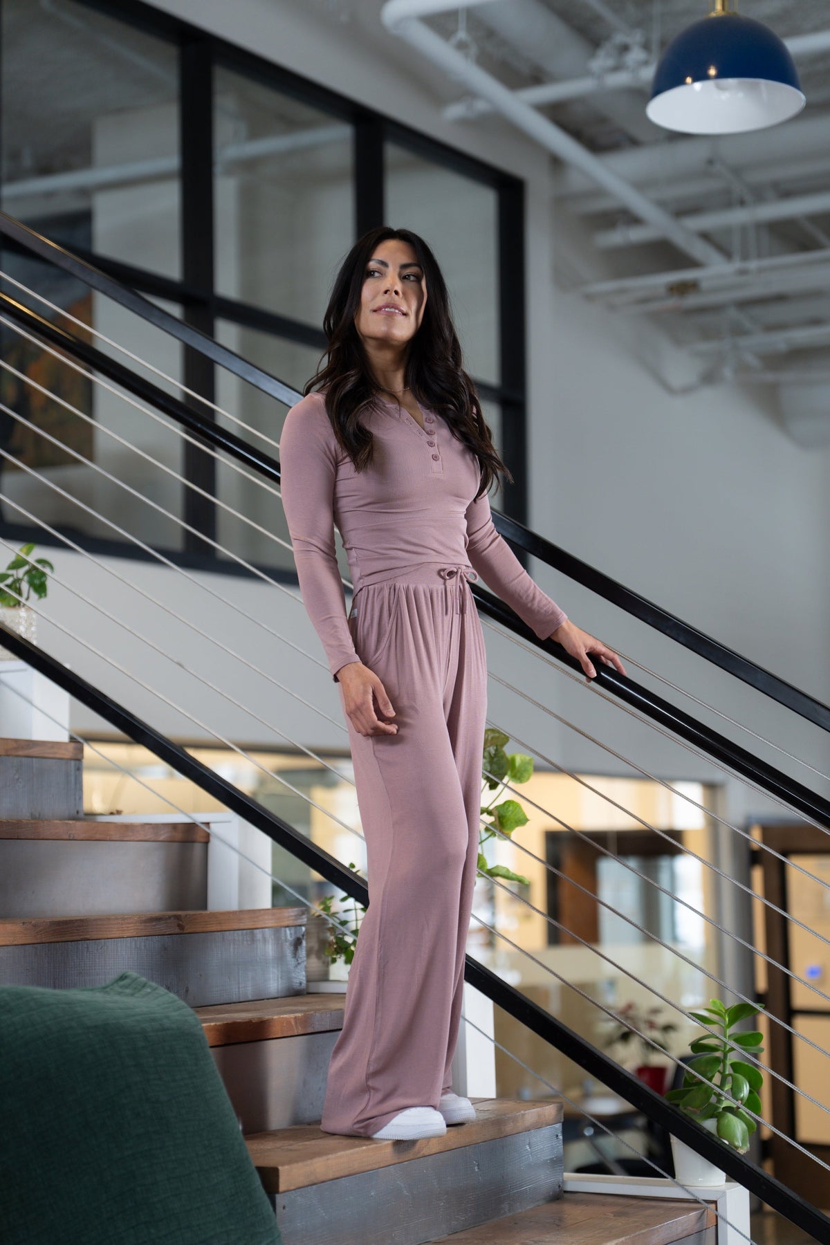 Women’s Silky Wide-Leg Lounge Pants