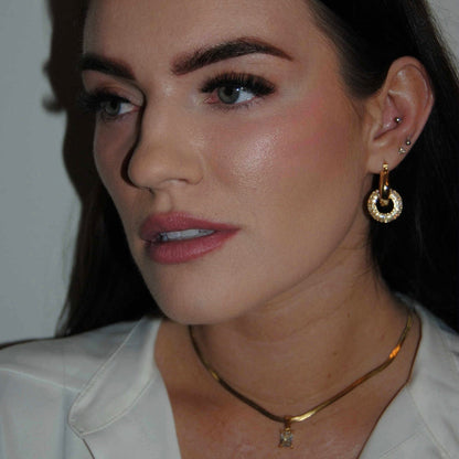 Brooklyn 18K Gold Earrings
