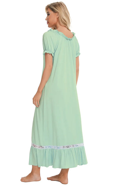 Lace Detail Lounge Dress