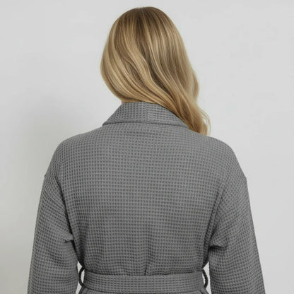 Waffle Weave Spa Robe